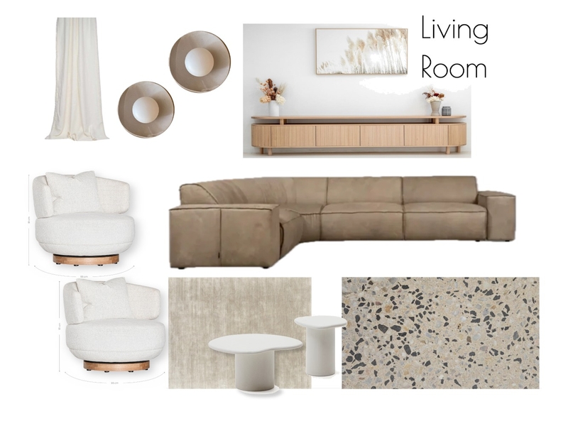 Loiunge Room - Marconi New Bone Mood Board by Sandra Chambers on Style Sourcebook