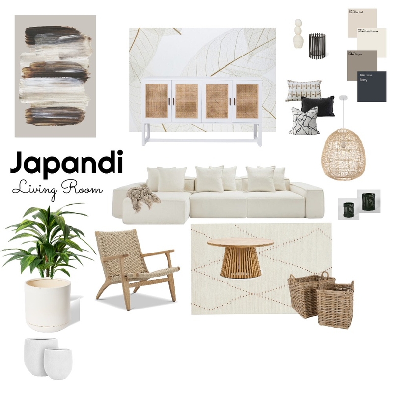 Japandi style Mood Board by Haike on Style Sourcebook