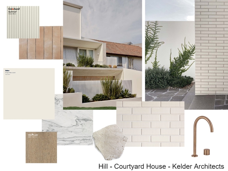 Hill - Courtyard House Mood Board by Kelder Architects on Style Sourcebook