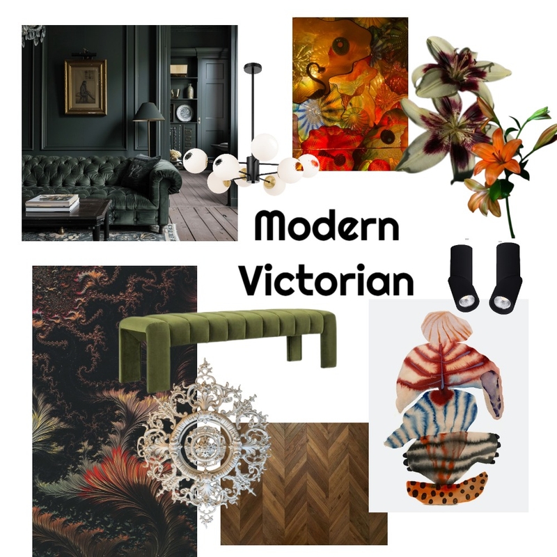 Victorian Modern Mood Board by cs18226@student.apc.edu.au on Style Sourcebook