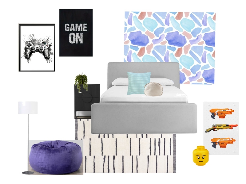 Henry Bedroom Mood Board by RMM Interiors on Style Sourcebook