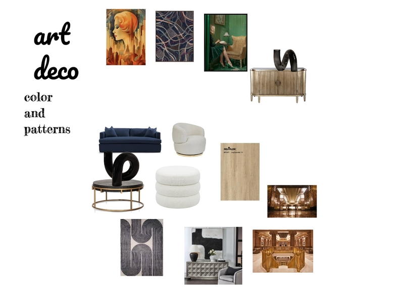 art deco Mood Board by caseypigg78@gmail.com on Style Sourcebook