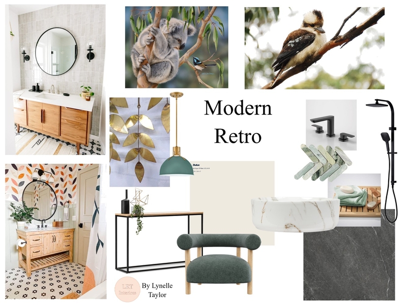 Bathroom Modern Retro (1970's) Mood Board by LTaylor on Style Sourcebook