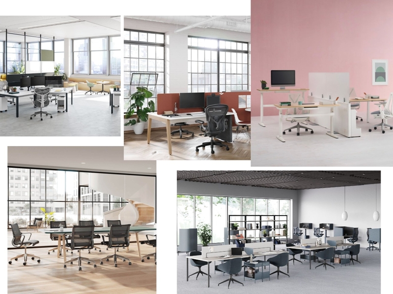 Modern Stylish Office Design Mood Board by WorkArena on Style Sourcebook