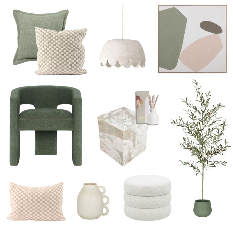 sage & pink Mood Board by Alyssa Loy on Style Sourcebook