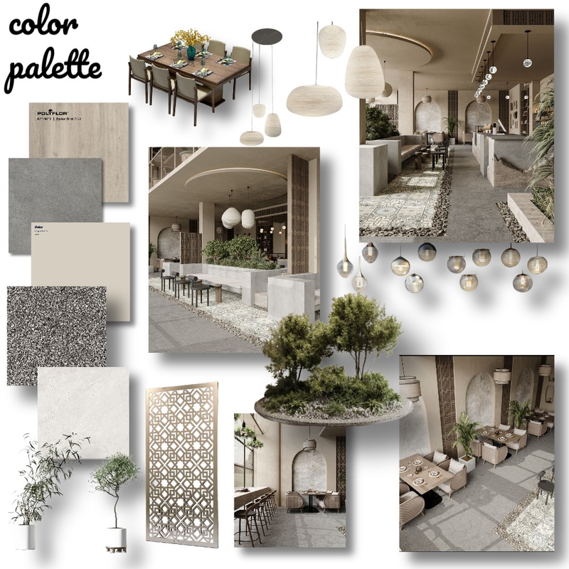 cafe indoor Mood Board by salmakhaledr@gmail.com on Style Sourcebook