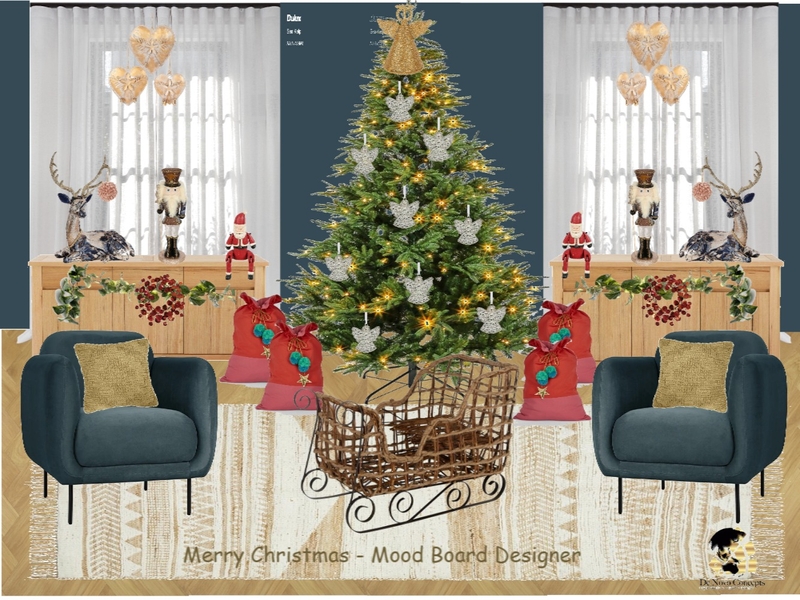 Christmas Mood Board by De Novo Concepts on Style Sourcebook