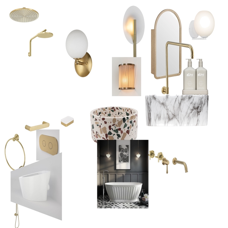 Badezimmer Mood Board by Jackythehacky on Style Sourcebook