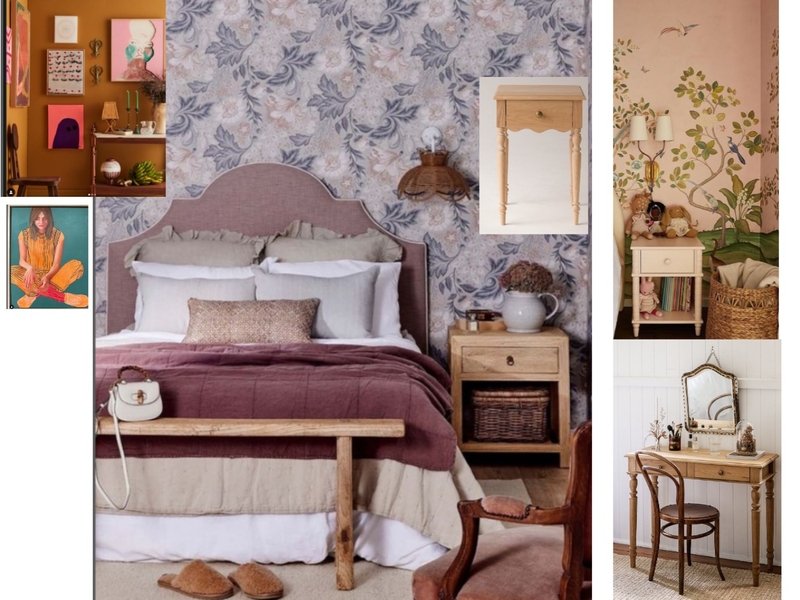 traditional and modern styling girl's room Mood Board by jessie feitosa on Style Sourcebook