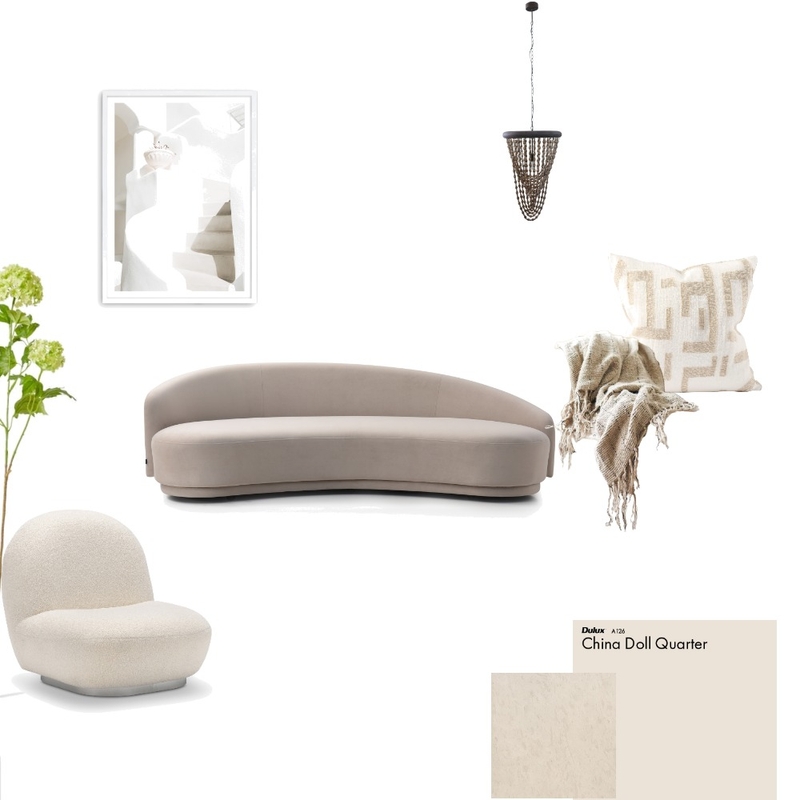 לוח השראה לסלון דוגמא Mood Board by shira abadi on Style Sourcebook