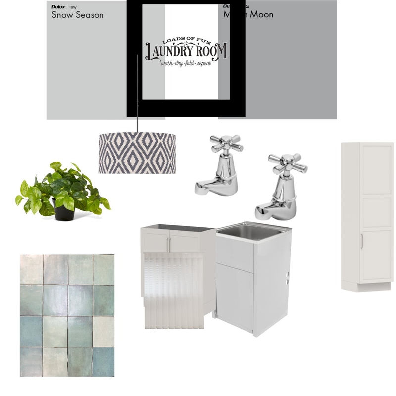 Laundry Mood Board by IngridO Designs on Style Sourcebook
