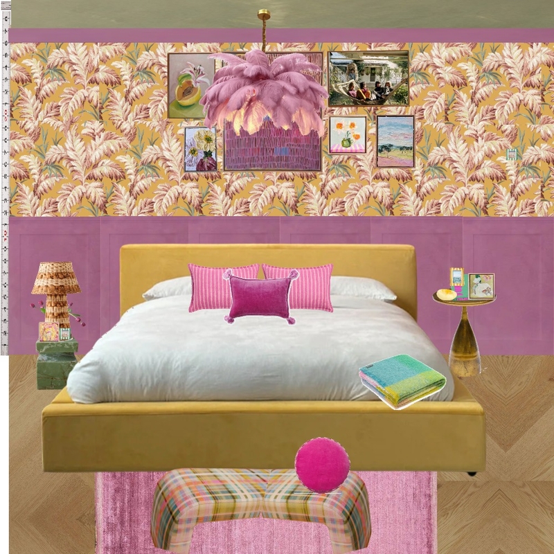 Old Hollywood Bedroom Wall Mood Board by dl2407 on Style Sourcebook