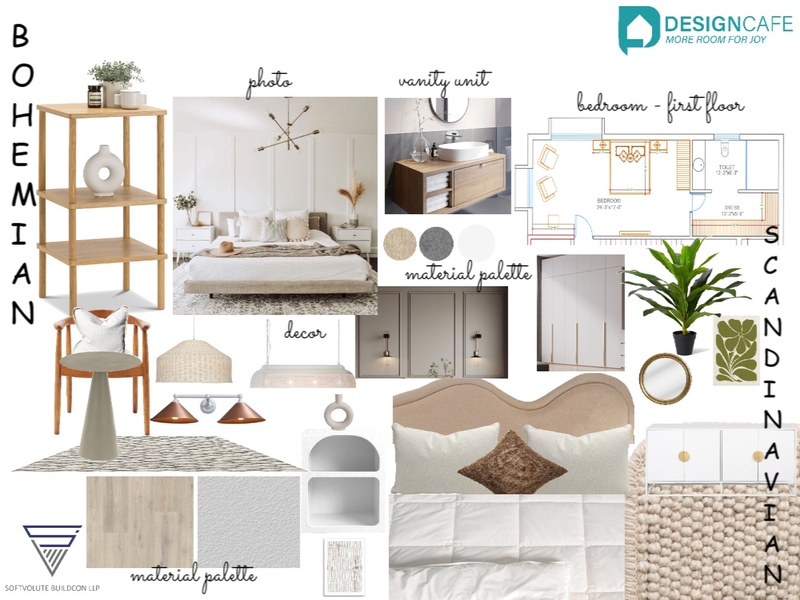 bohemian + Scandinavian Mood Board by kanishka.sdcllp@outlook.com on Style Sourcebook