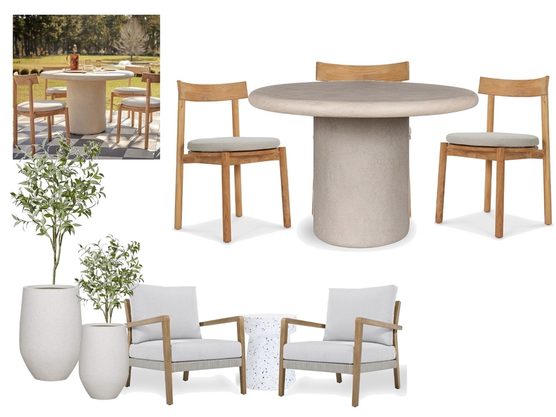 23 Hamley street front door and outdoor dining Mood Board by tlaws on Style Sourcebook
