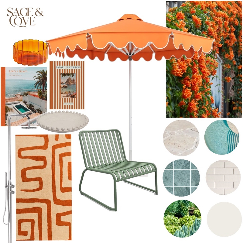 Solara - Pool Area Mood Board by Sage & Cove on Style Sourcebook