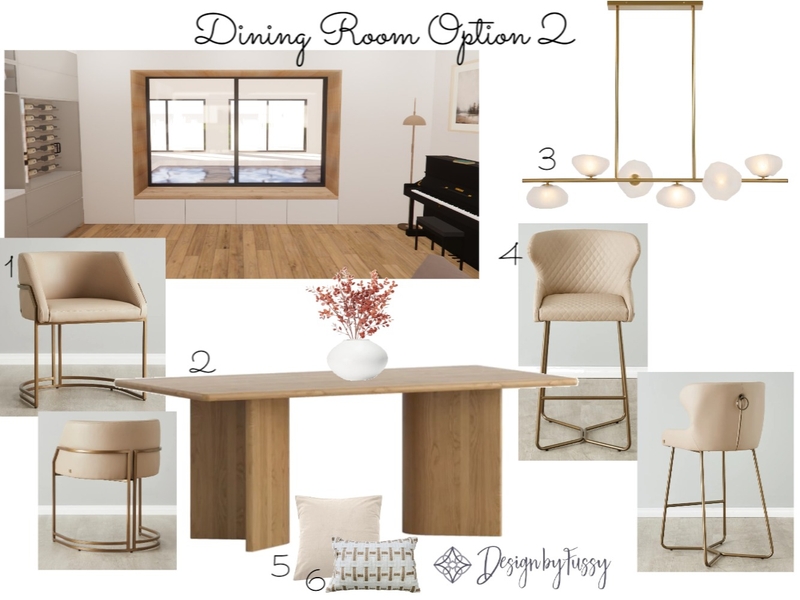 Dining Kitchen Option 2 Mood Board by DesignbyFussy on Style Sourcebook