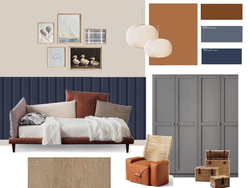 Детская спальная зона Mood Board by kristina motorova on Style Sourcebook