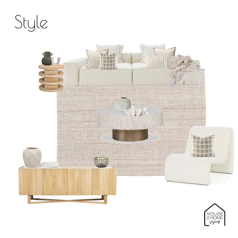 Living Room 2 - Golden Mood Board by House 2 Home Styling on Style Sourcebook