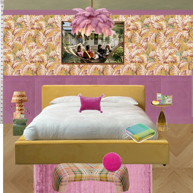 Old Hollywood Bedroom Wall Mood Board by dl2407 on Style Sourcebook