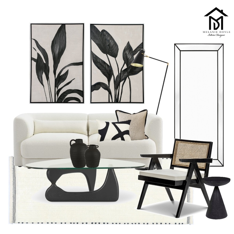 Lux Living Mood Board by Melanie Doyle Designs on Style Sourcebook