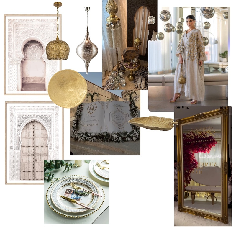 Nikkah theme Mood Board by Yasa on Style Sourcebook