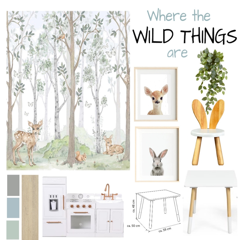 EmiLeo Where the wild things are Mood Board by Whitehaven Interiors on Style Sourcebook