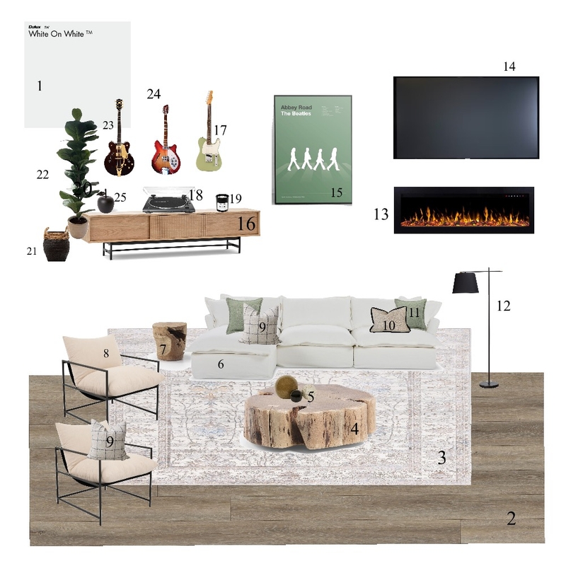 Living Mood Board by agalanos on Style Sourcebook