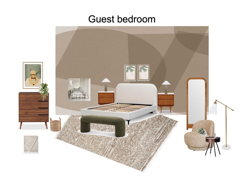 guest bedroom Mood Board by marina&co on Style Sourcebook