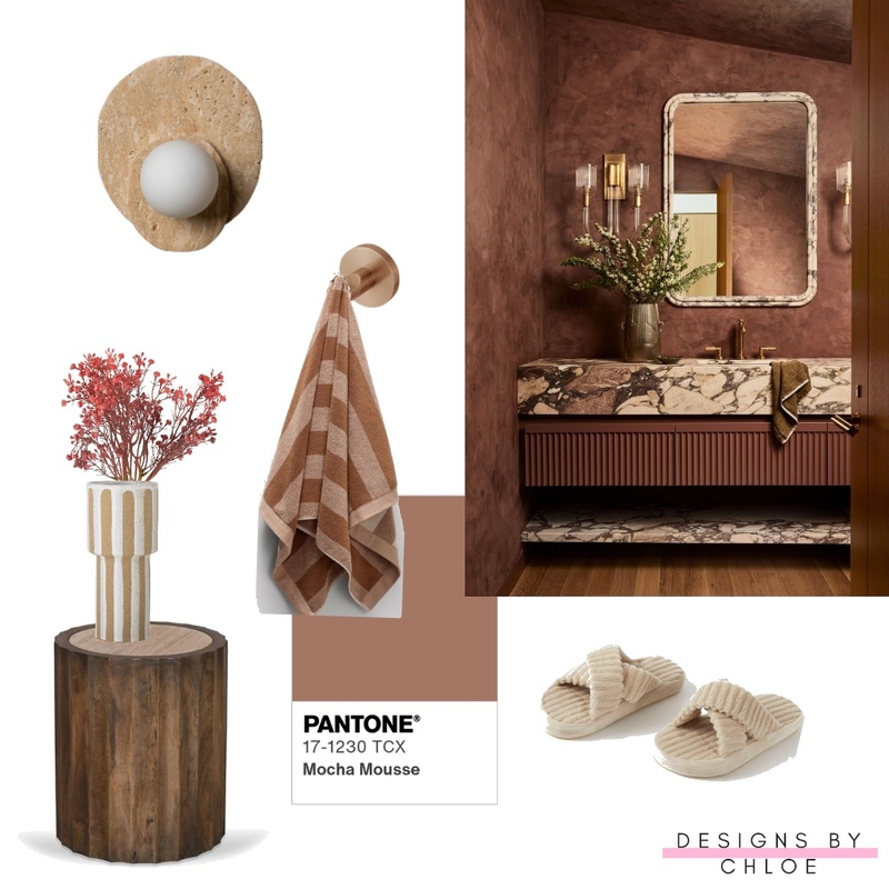 Pantone 2025 Mocha Mousse Mood Board by undefined on Style Sourcebook