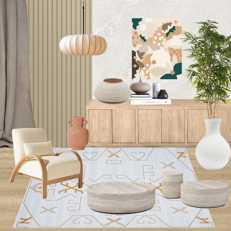 Paradise Cala Gold Rug Mood Board by Rug Culture on Style Sourcebook