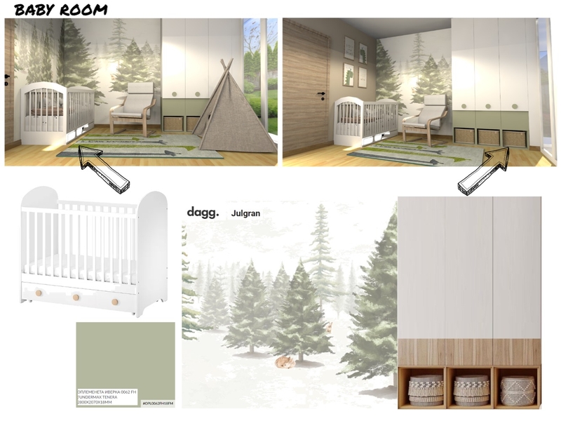 Baby room Mood Board by M-R ARH Slavica on Style Sourcebook