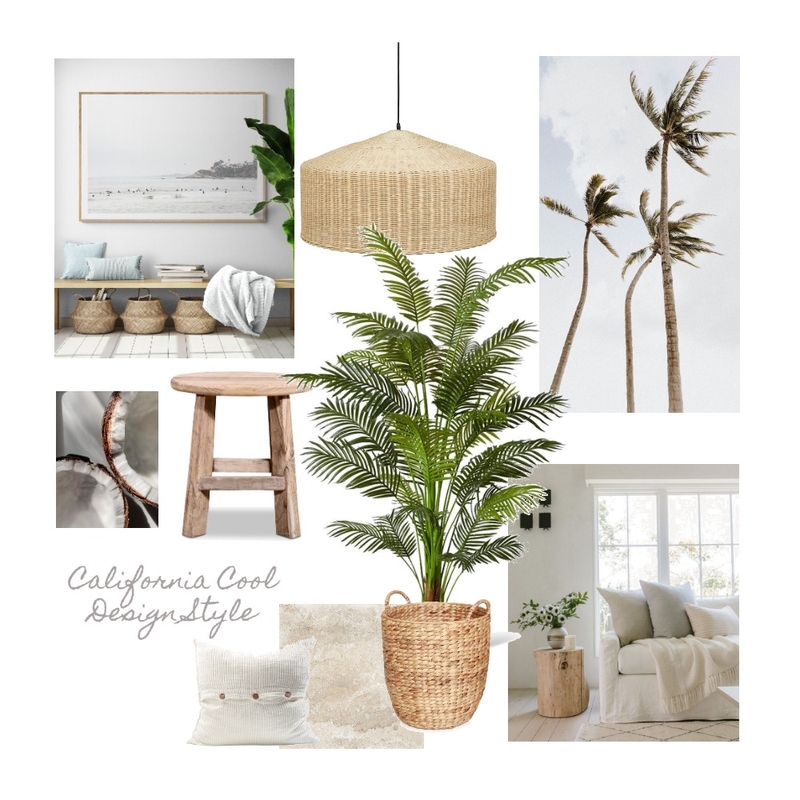California Cool Design Style Mood Board by nicole.kaitlin on Style Sourcebook