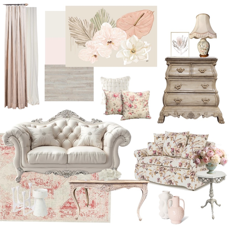 Shabby Chic Mood Board by Erick07 on Style Sourcebook