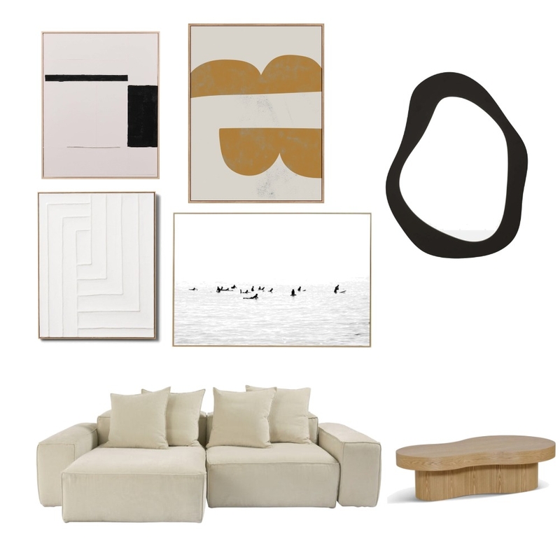 Abstract Art Wall - Soho Manhattan Mood Board by Moodblogs on Style Sourcebook