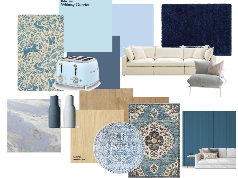 Blue Mood Board by fresnoalien on Style Sourcebook