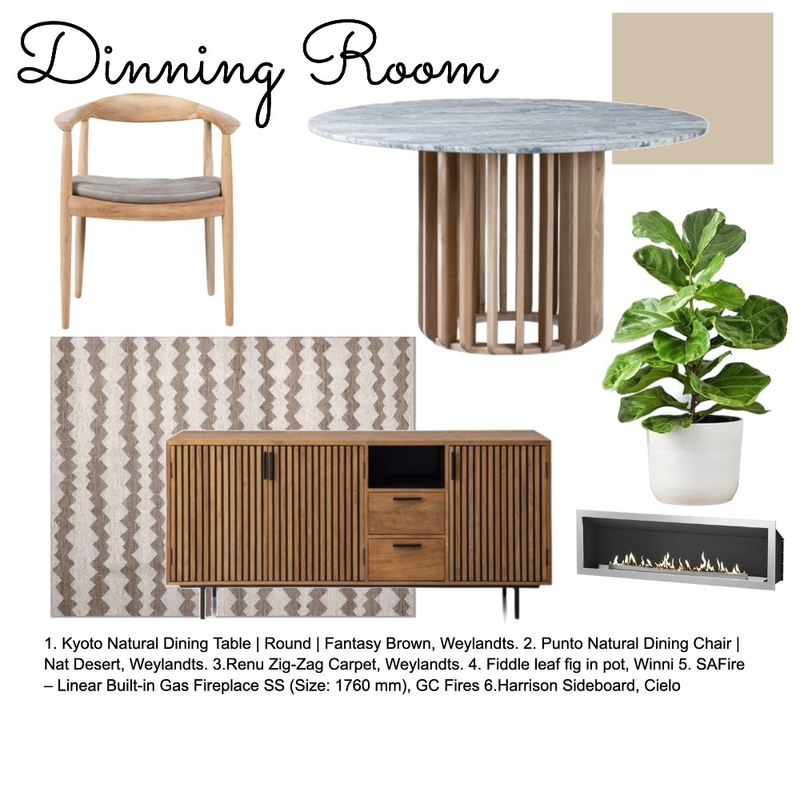 Dinning Room Mood Board by kgmakeupstars@gmail.com on Style Sourcebook