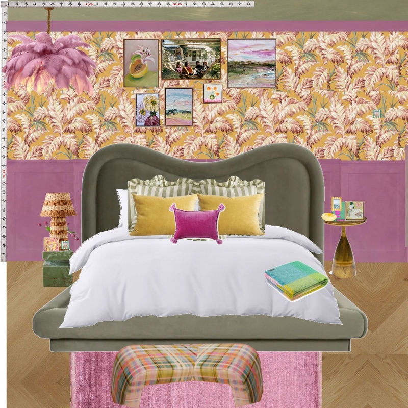 Old Hollywood Bedroom Wall Mood Board by dl2407 on Style Sourcebook