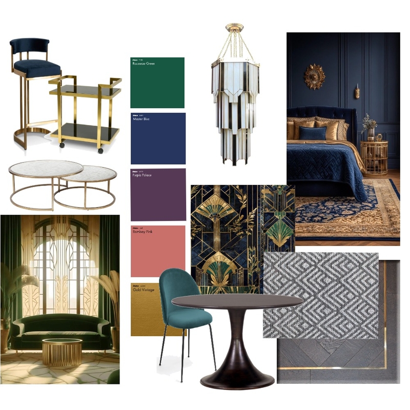 Art Deco Take 2 Mood Board by Katherine_p@live.com.au on Style Sourcebook