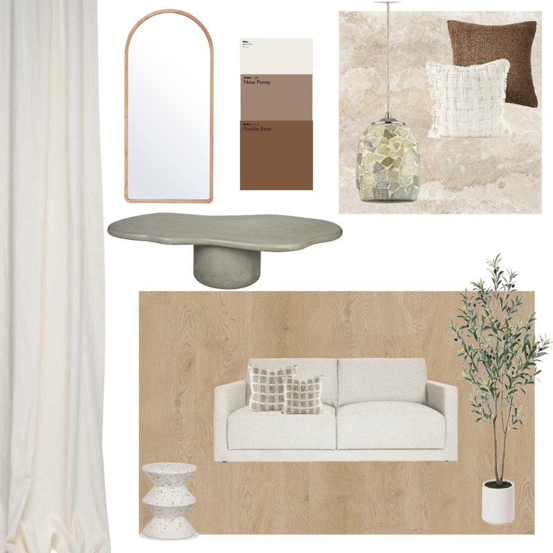 LIVING ROOM - CLAM Mood Board by Caitlyn.vb on Style Sourcebook