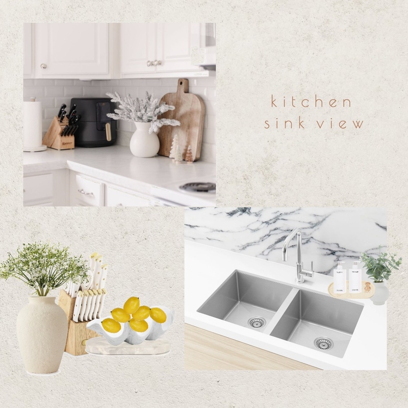 ed & ivy | kitchen - sink view draft 2 Mood Board by our vienna living on Style Sourcebook