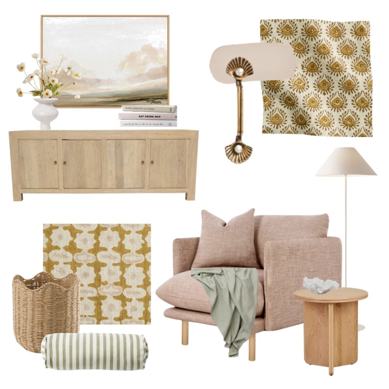 Blush living room Mood Board by Vienna Rose Interiors on Style Sourcebook