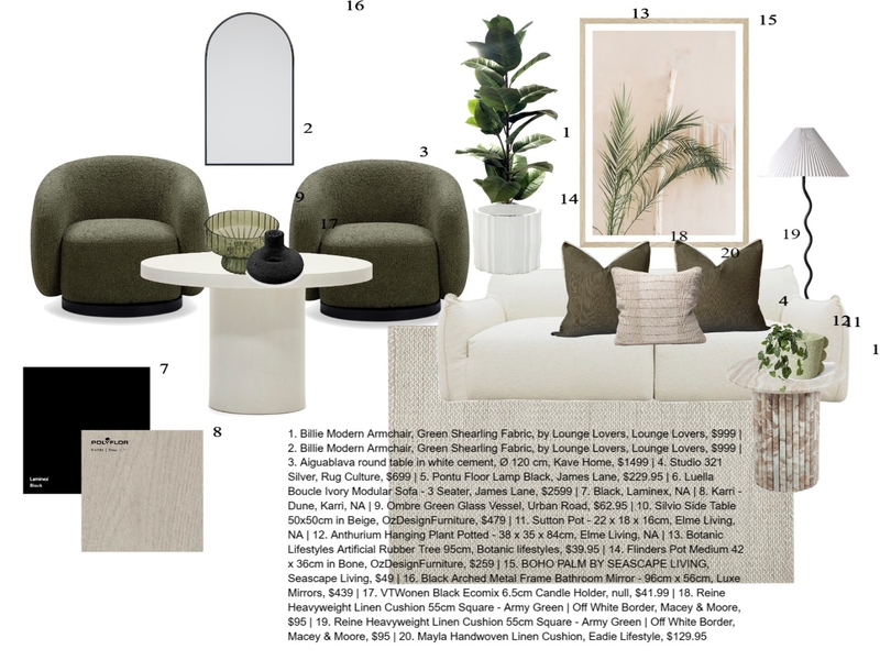 DDA Office Option 2 Mood Board by jordierowe on Style Sourcebook