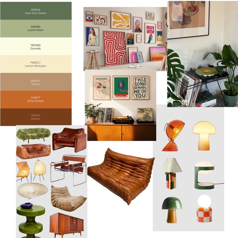 Eclectic Mood Board by Anastasia Moiseeva on Style Sourcebook