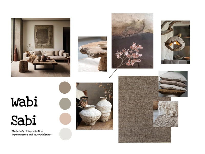 Wabi Sabi Living room Mood Board by sarahedme@hotmail.com on Style Sourcebook