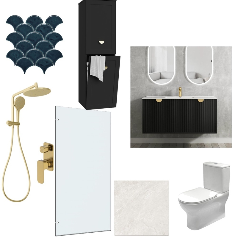 Modern Bathroom Mood Board by jdarinteriors on Style Sourcebook