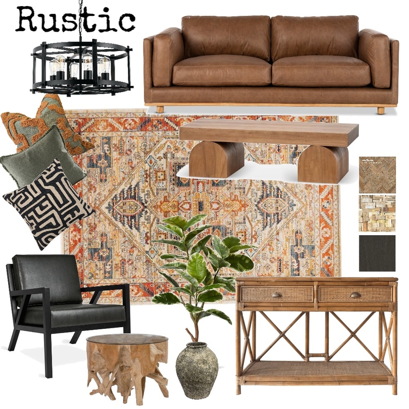 rustic Mood Board by safoura on Style Sourcebook