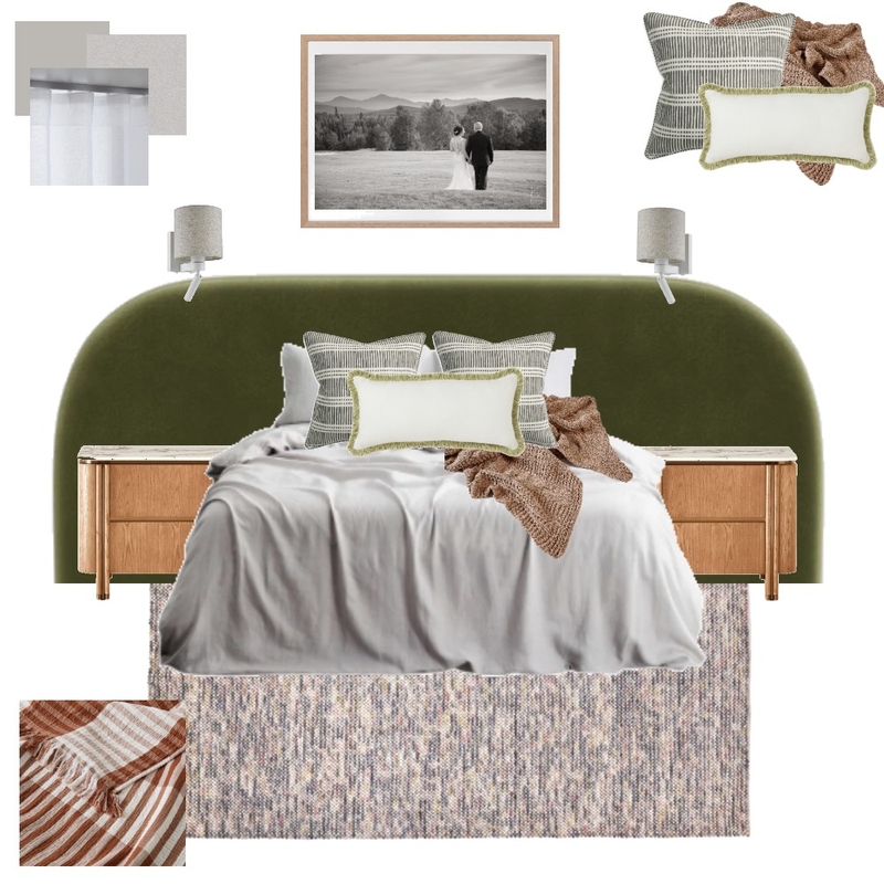 Eclectic Bedroom Mood Board by Eliza Grace Interiors on Style Sourcebook