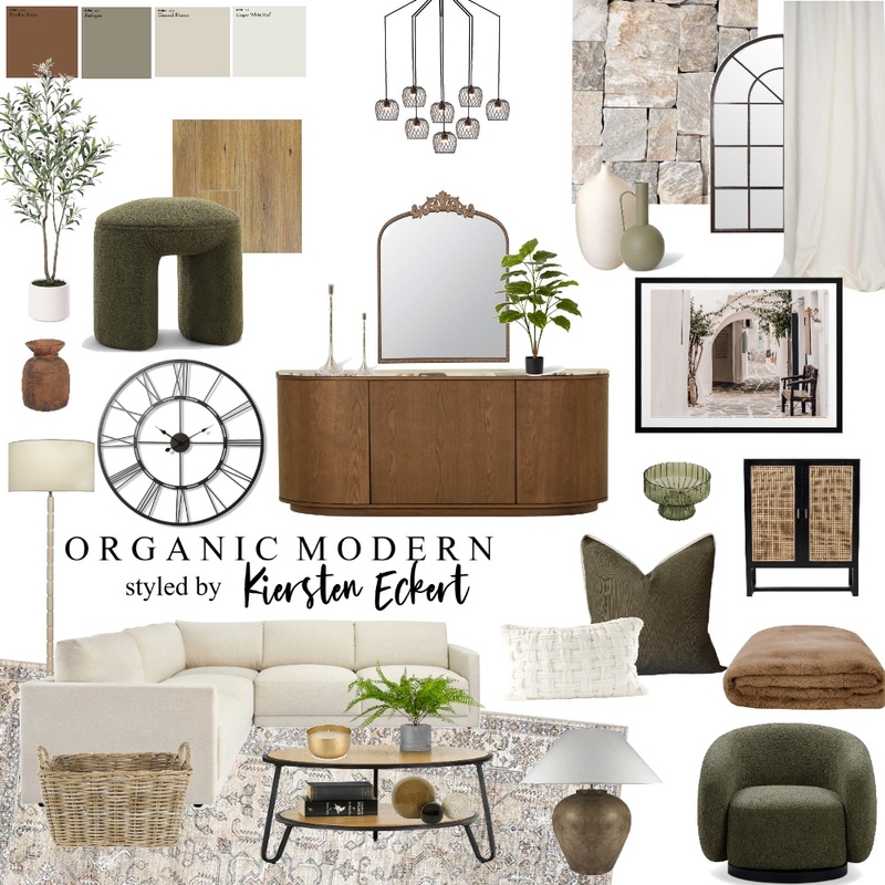 Organic modern Mood Board by Kjeckert04 on Style Sourcebook