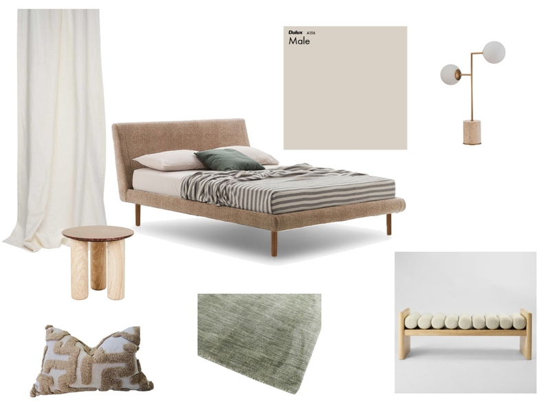 Tranquil Bedroom Mood Board by Muse Design Co on Style Sourcebook