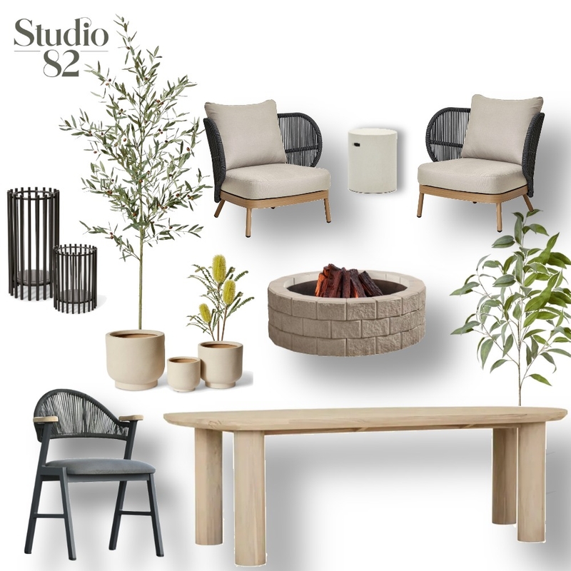 Backyard Inspiration Mood Board by Studio 82 Interior Design on Style Sourcebook